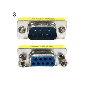 DB9 Mini Gender Changer Coupler Female to Female/Male To-