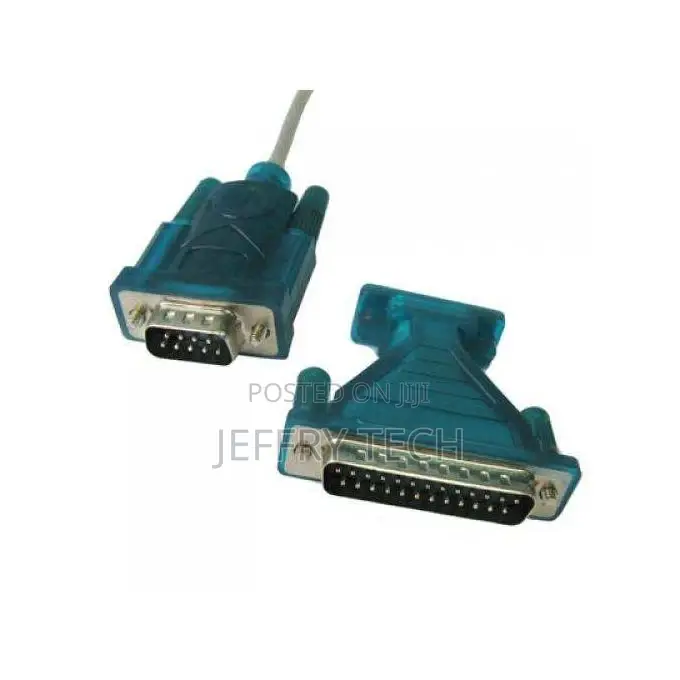USB to RS232 Adapter + Male DB9 Male Converter Cable PC Win