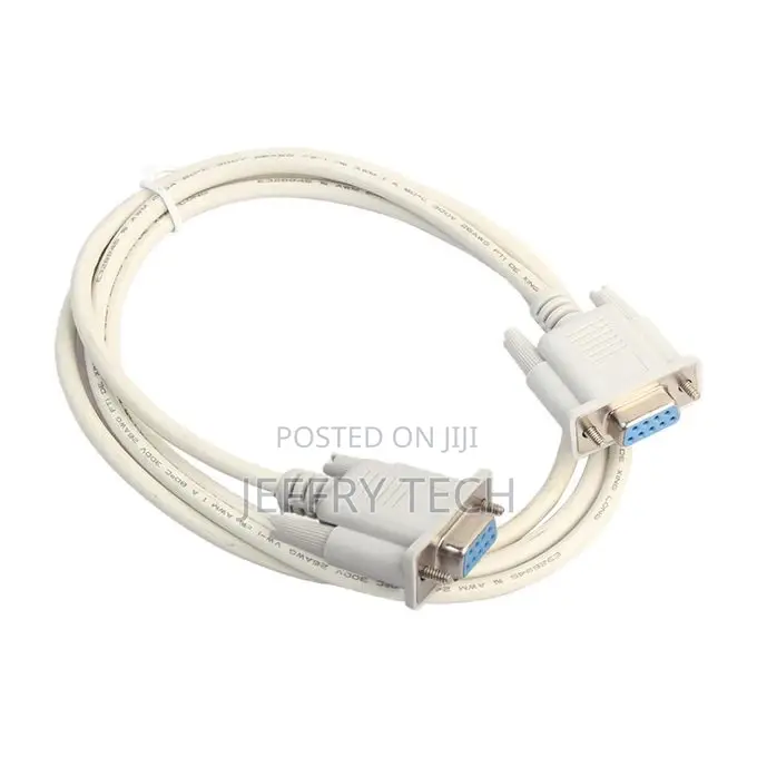 1piece PVC DB9 Female to Female Extension Adapter Cable RS23