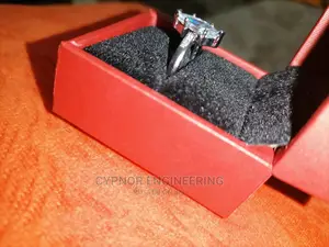 Beautiful Engagement Silver Ring