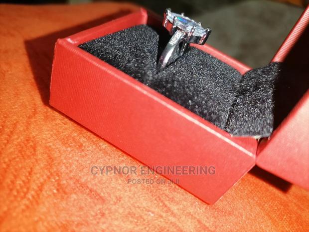 Beautiful Engagement Silver Ring - thumbnail 3