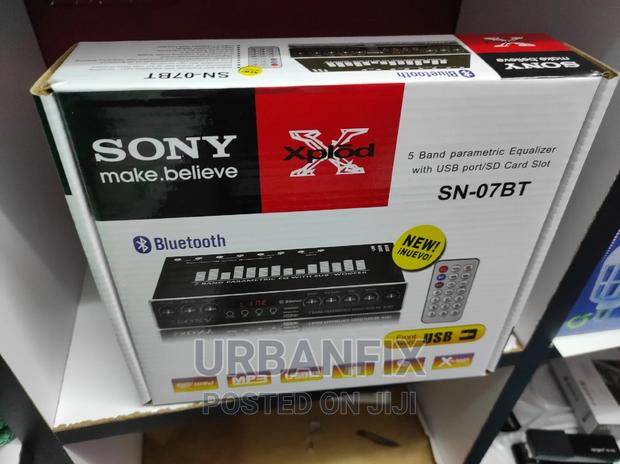 Sony Xplode Car Equalizer With Bluetooth and USB - main view