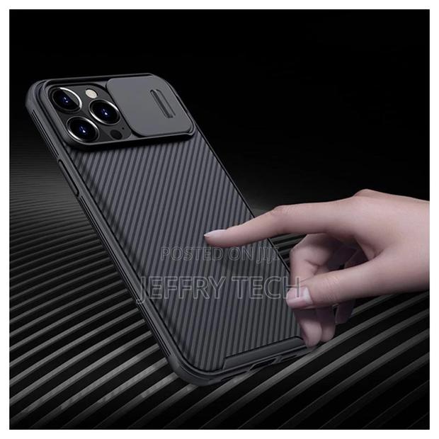 Nillkin Camshield PRO iPhone 13 PRO Max Hybrid Case - Black - thumbnail 2
