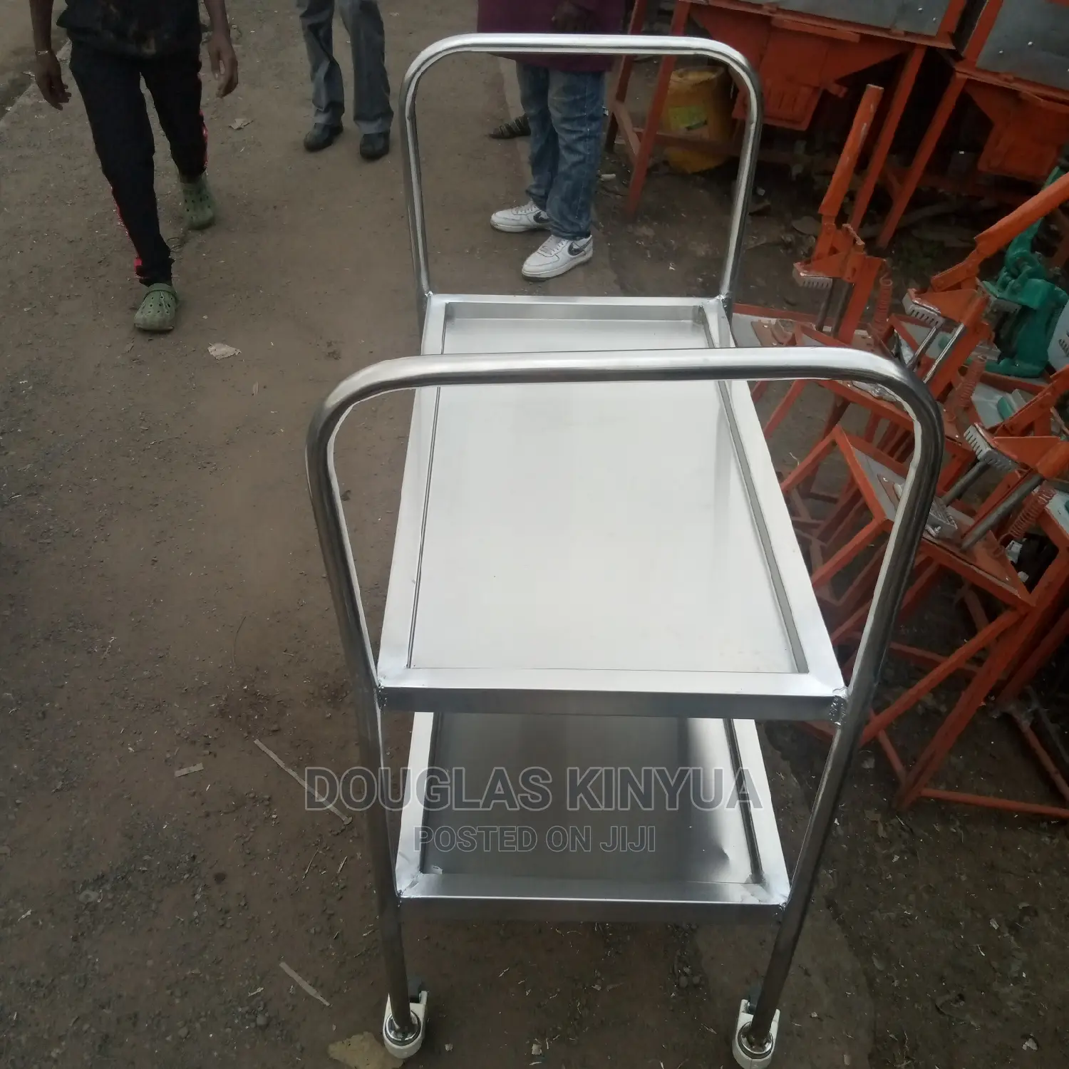 Stainless Steel Food Trolley