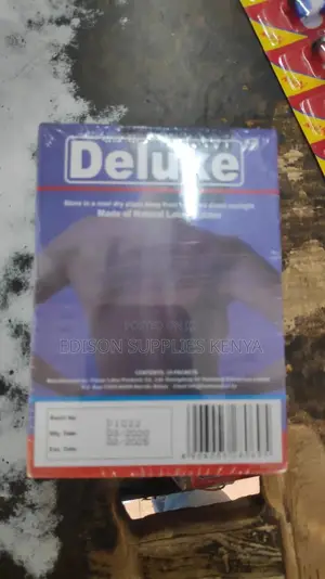 Deluxe Condoms 24 Pack*3s Deluxe Strawberry Studded Condoms