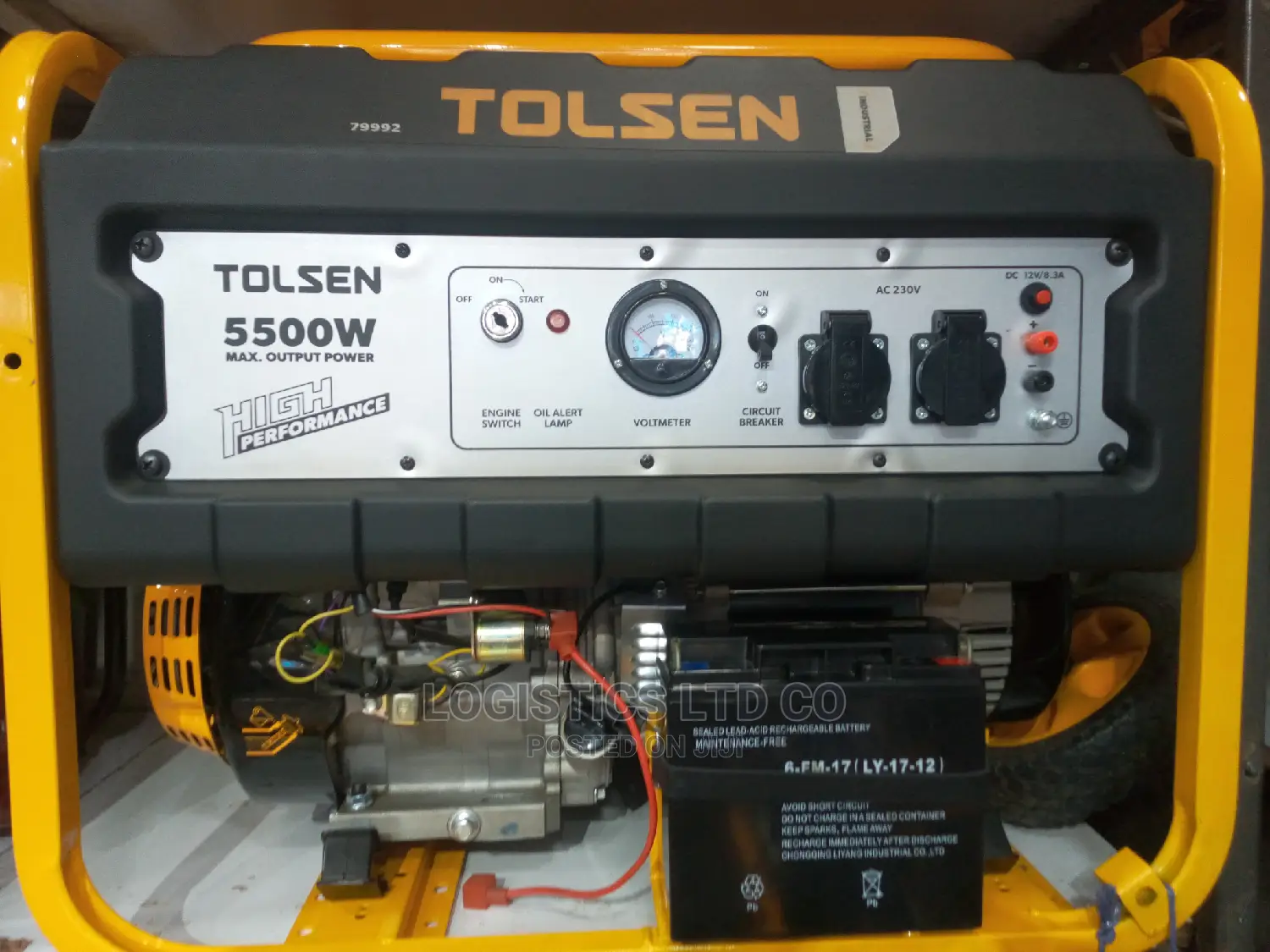 Tolsen Petrol Generator 5500watts