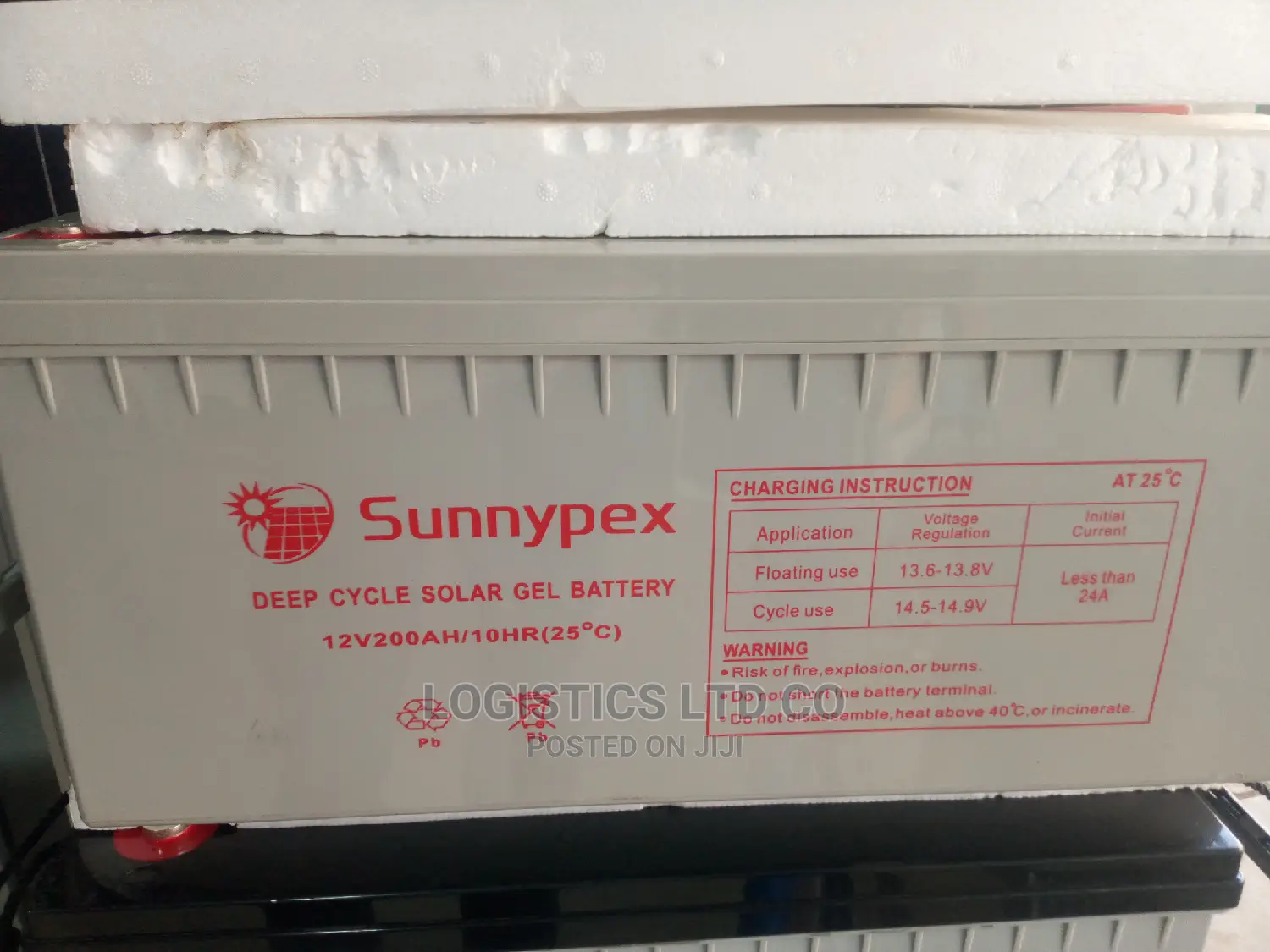 Sunnypex Battery 12v - 200ah