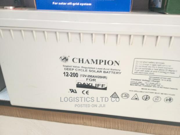 Champion Battery 12v - 200ah - main view