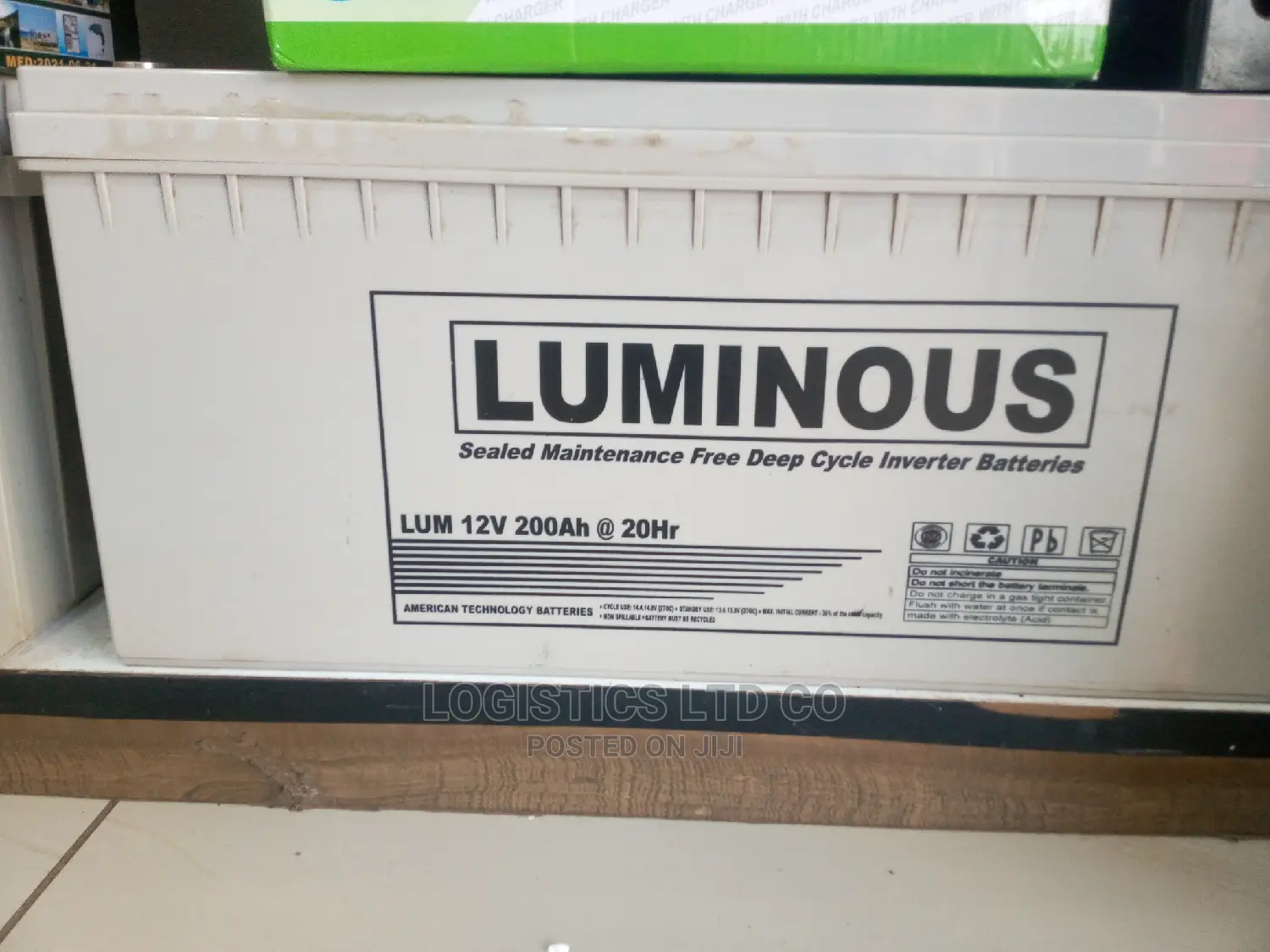 Original Luminous Battery 12v - 200ah Solar Battery