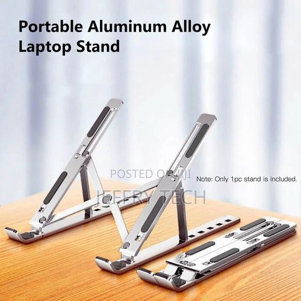 Aluminum Alloy Laptop Stand Portable Foldable Computer - thumbnail 4