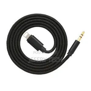 Lightning to 3.5mm Audio Cable Male AUX Stereo Wire Adapter