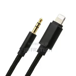Lightning to 3.5mm Audio Cable Male AUX Stereo Wire Adapter