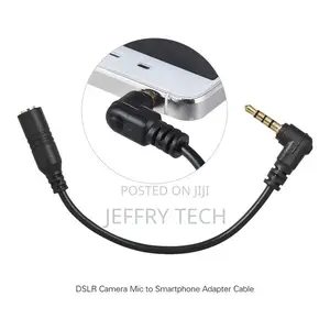EY-S04 3.5mm 3 Pole TRS Female to 4 Pole TRRS Male 90 Degre