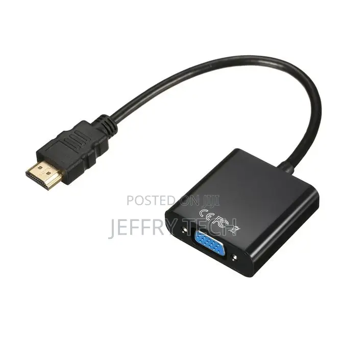 1pcs HDMI Male to VGA RGB Female 1080p Video Computer Cables