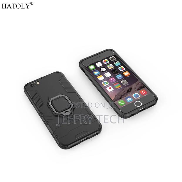 iPhone 6s Finger Ring Phone Case Shell Bumper Protector Hard - thumbnail 3