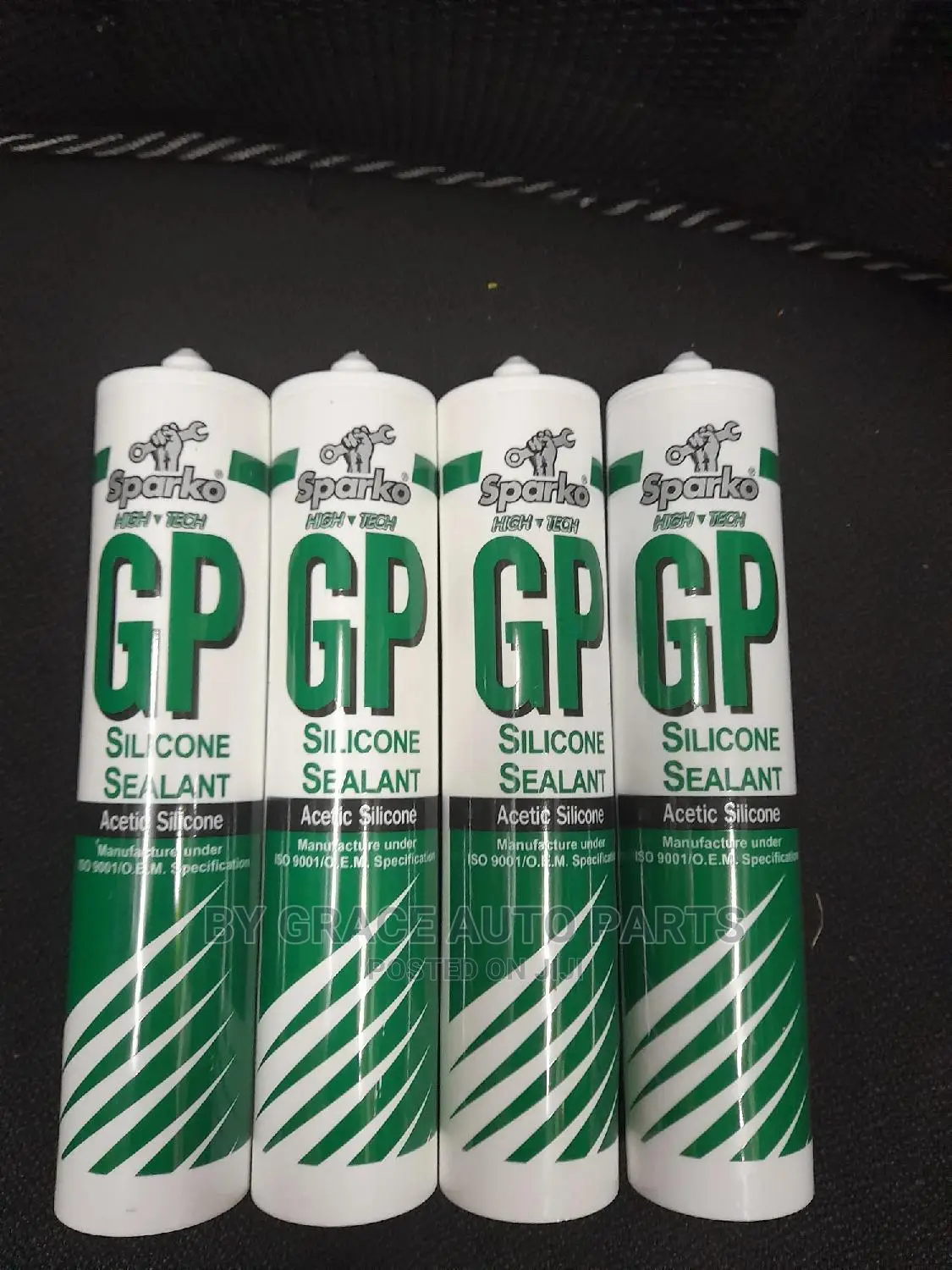 Silicone Tube Black High-Tech Sparko GP Silicon Sealant