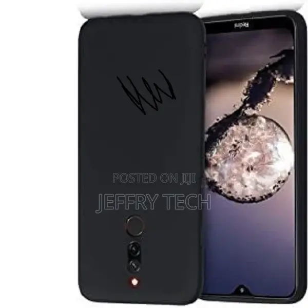 Silicon Back Case for Redmi 8 - Black