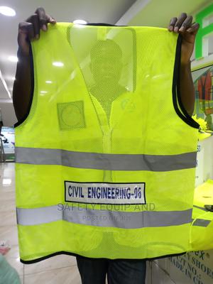 Safety Vests-Green -Netted - thumbnail 2
