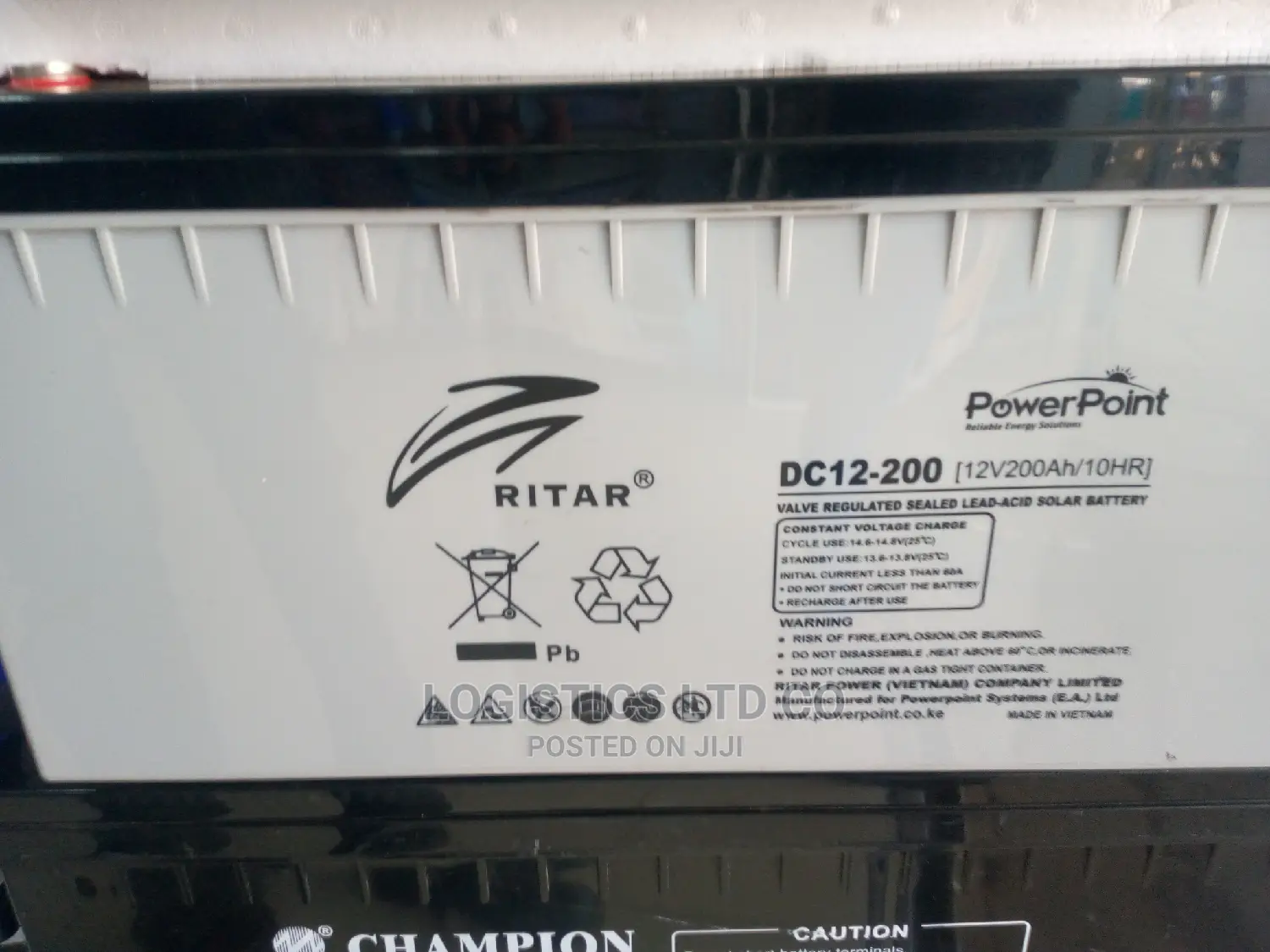 Original Rita Battery 12v - 200ah