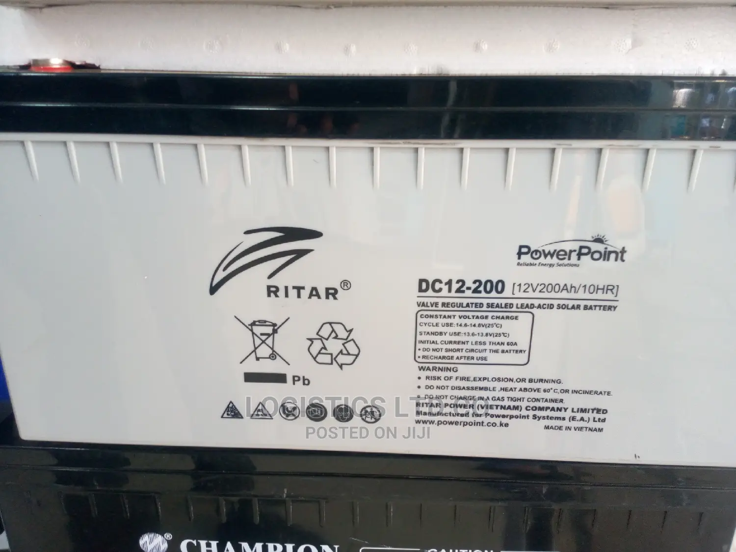 Original Rita Battery 12v - 200ah