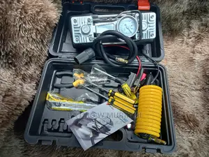 Air Compressor With Tools