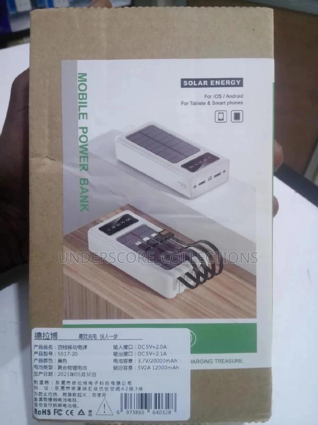 Solar Energy, Usb Port Output, Dual Input - thumbnail 2