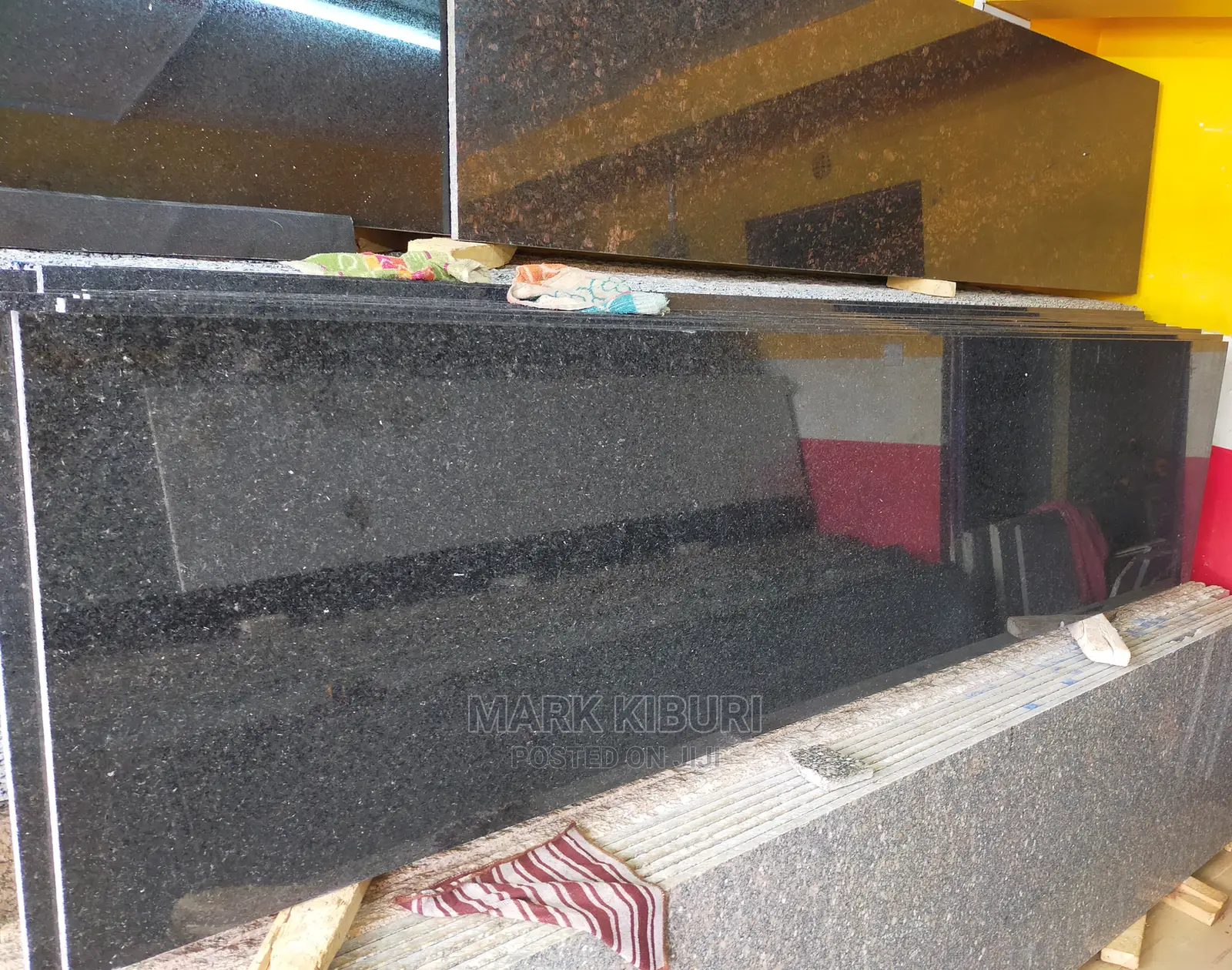 Black Granite 2400x620mm