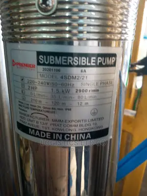 Premier Submersible Water Pump 2hp