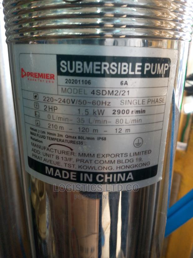 Premier Submersible Water Pump 2hp - thumbnail 2