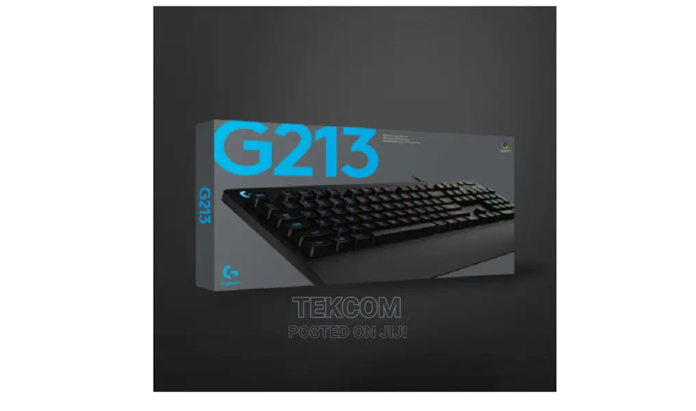 Logitech G213 Gaming Keyboard With Dedicated Media Controls