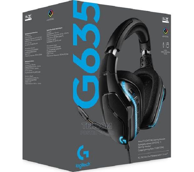 Logitech G635 DTS:X 7.1 Surround Sound Gaming Headset