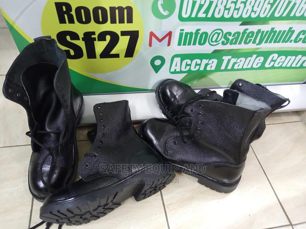 Security Boots Made in Kenya-Leather