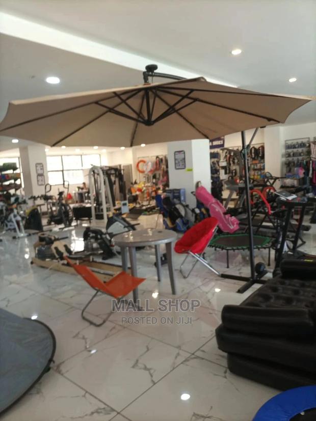 LED Cantilever Parasol - main view