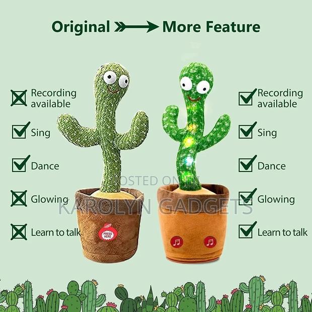Excellent Dancing Cactus for Kids - main view