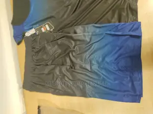 A Set of Dozen (12) Basketball Uniform Imported Blue Black