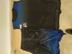 A Set of Dozen (12) Basketball Uniform Imported Blue Black