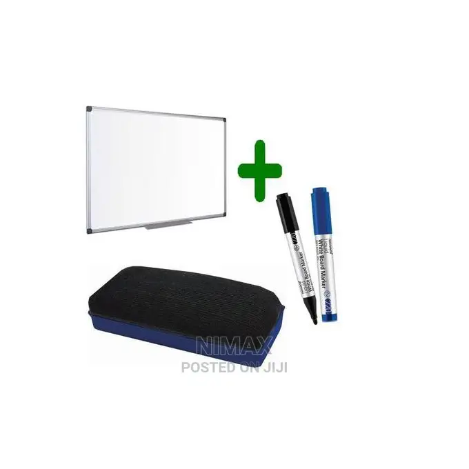 Whiteboard 3ft X 2ft, 2 White Board Markers Duster
