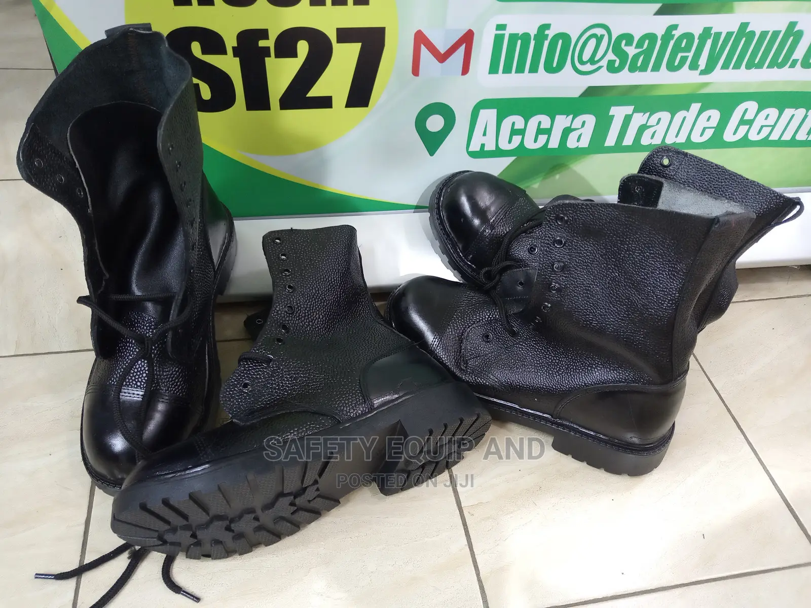 Security City Guards Boots
