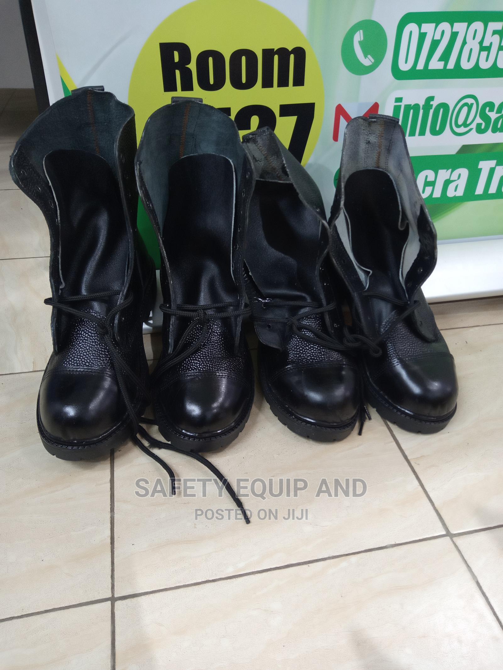 High Quality Security Army Boots in Nairobi Central Safetywear
