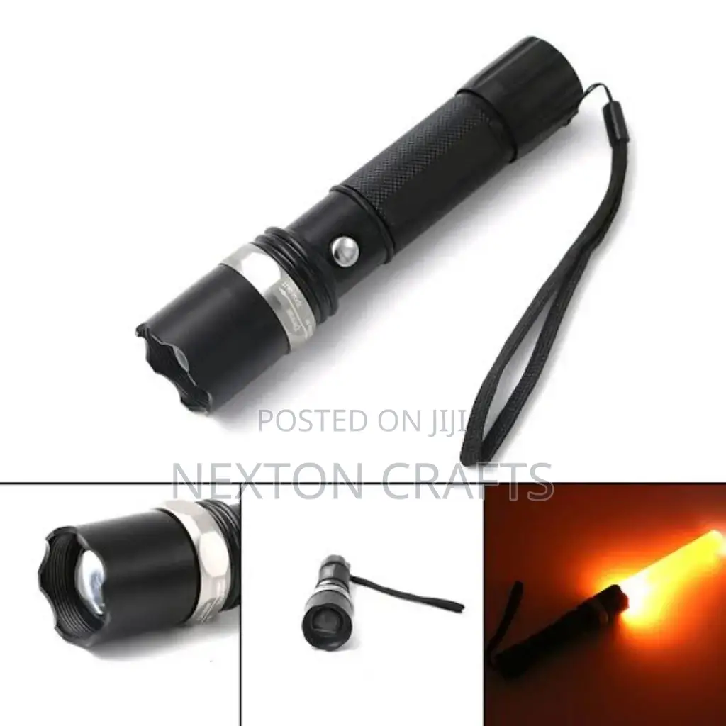 Swat Rechargeable Multifunction Flashlight , Torch