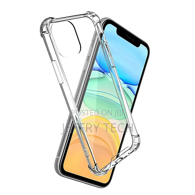 New Transparent Four-Corner Airbag Case for iPhone6-13pro Ma