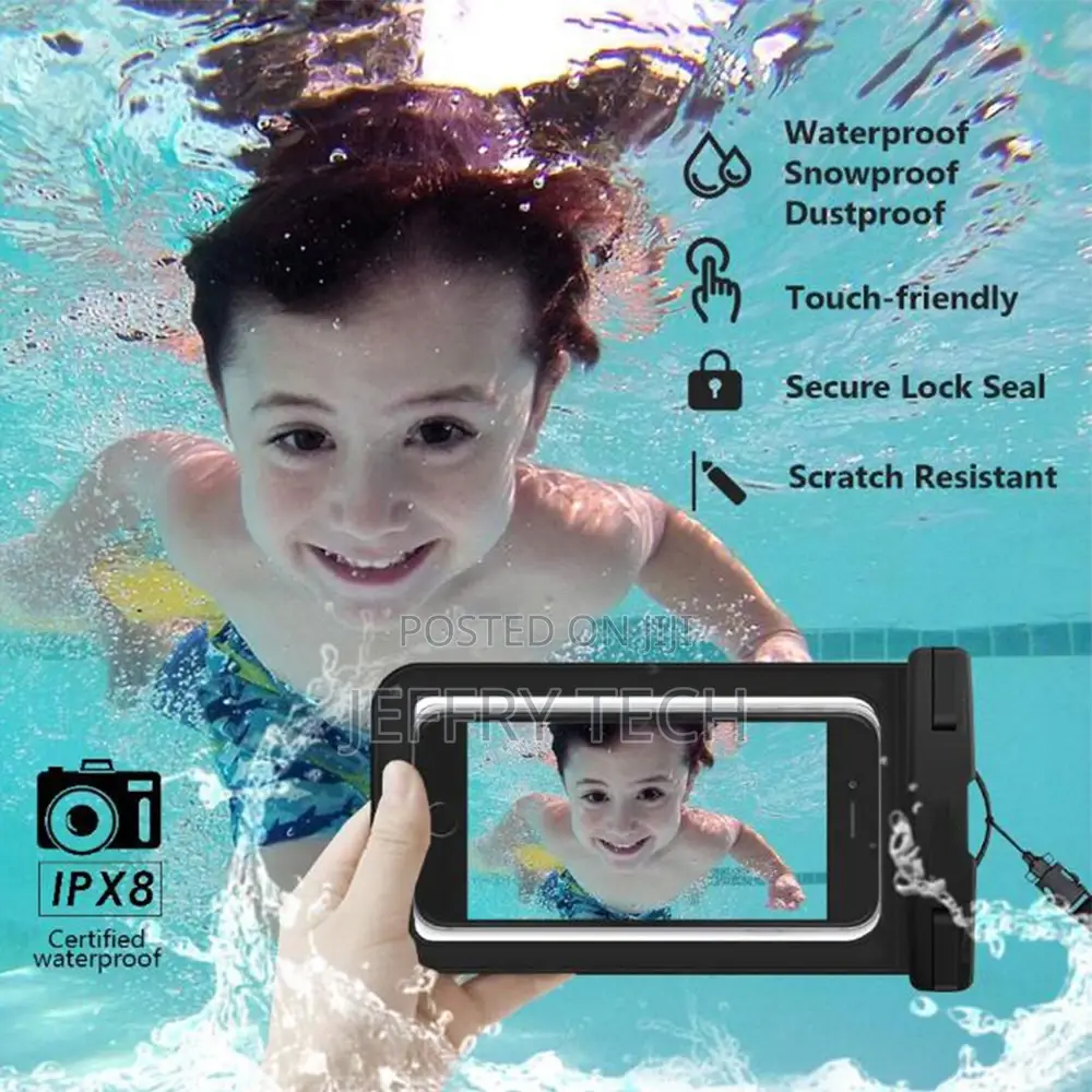 Waterproof Phone Bag, IPX8 Certificate Full Protection Wate