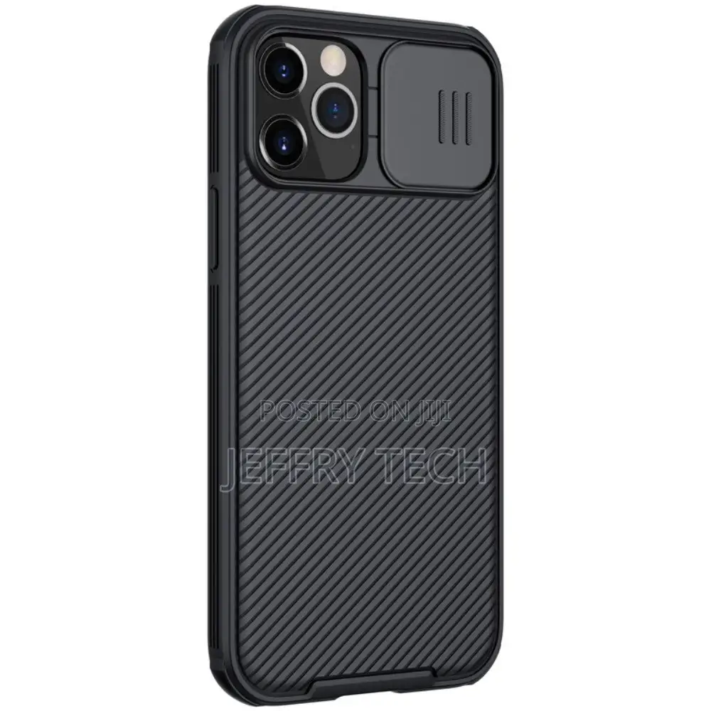 Nillkin Case for iPhone 12 /12 Pro, Camshield Case, Black