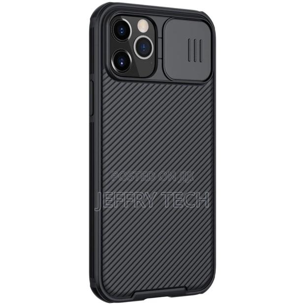 Nillkin Case for iPhone 12 /12 Pro, Camshield Case, Black - thumbnail 3