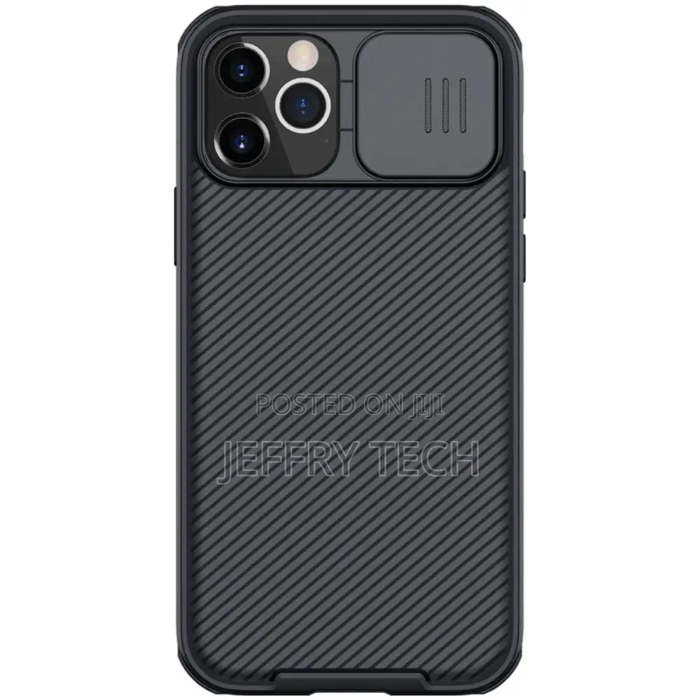 Nillkin Case for iPhone 12 /12 Pro, Camshield Case, Black