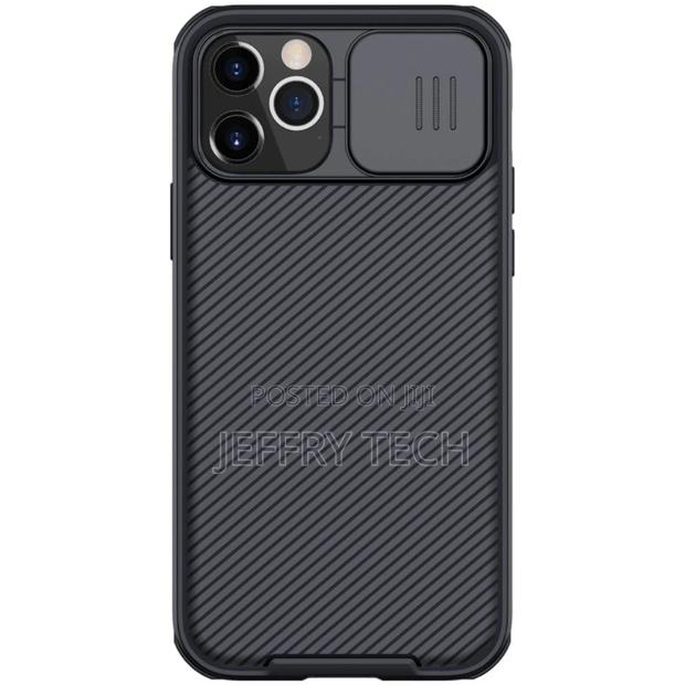 Nillkin Case for iPhone 12 /12 Pro, Camshield Case, Black - thumbnail 4