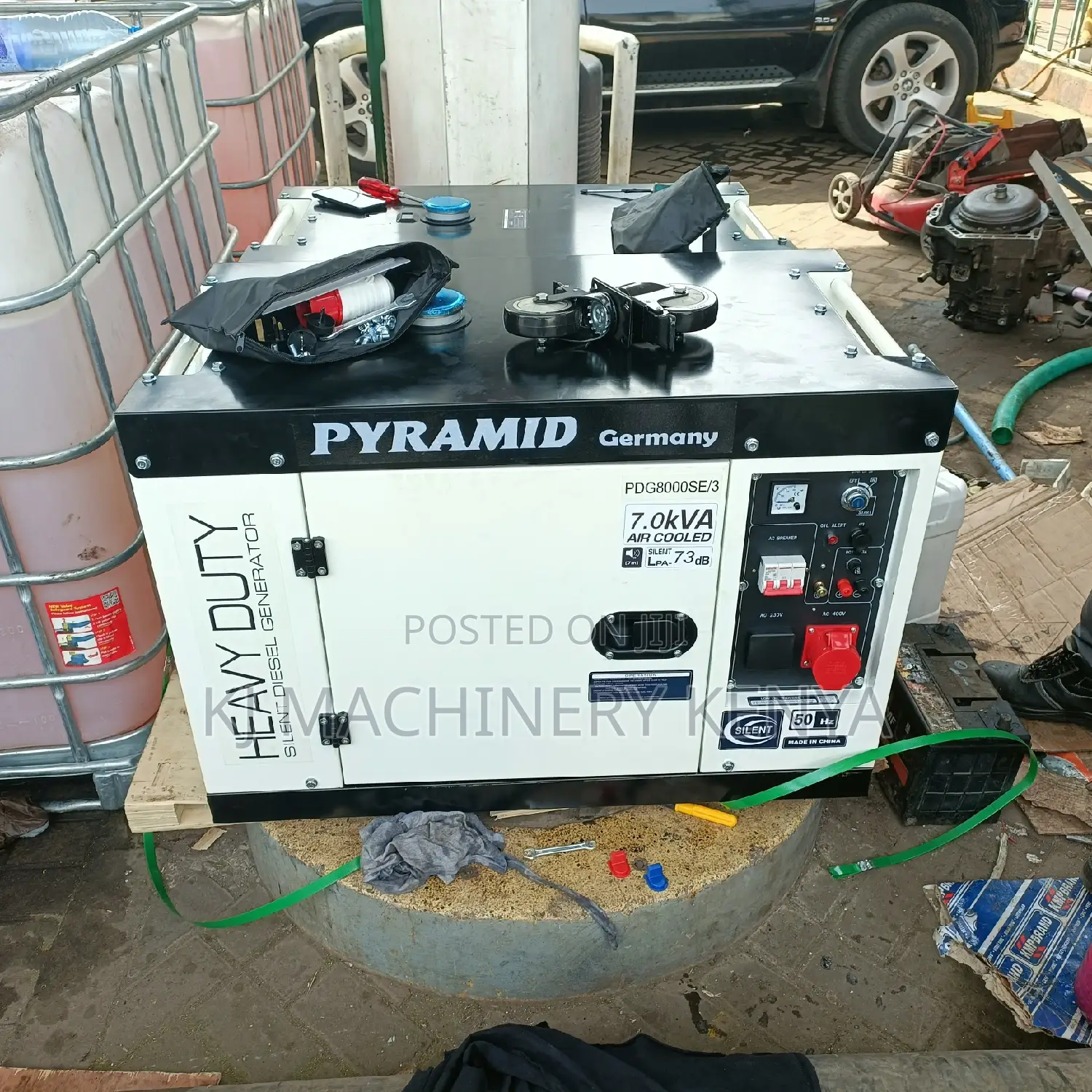 7kva Three Phase Automatic Generator