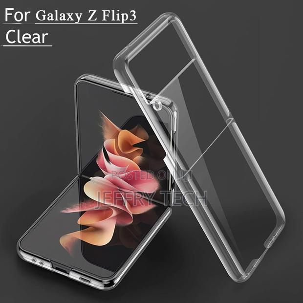 Phone Case for Galaxy Z Flip 3, Ultra Thin PC Hard Full Prot - thumbnail 3
