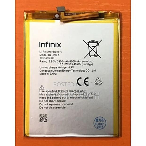 Infinix X559-Hot 5- Battery - BL - 39EX - Silver