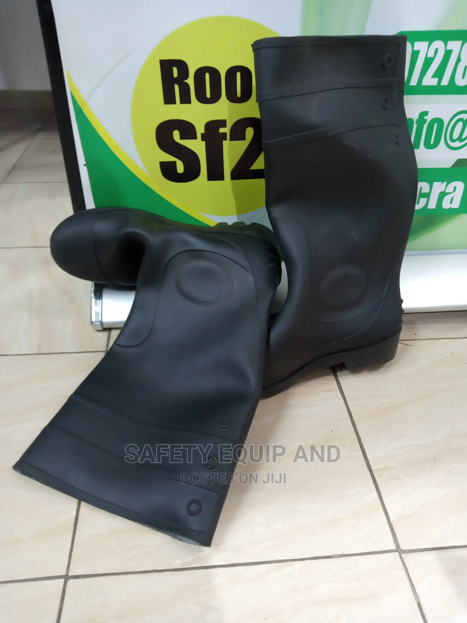 Long Shock Proof Steel Toe Gumboots